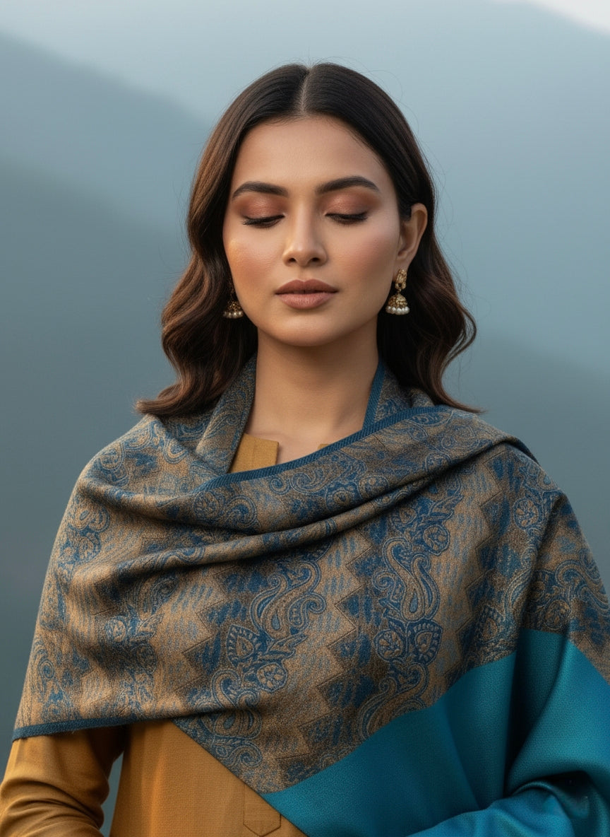 Khadi Sadan Luxary Shawl
