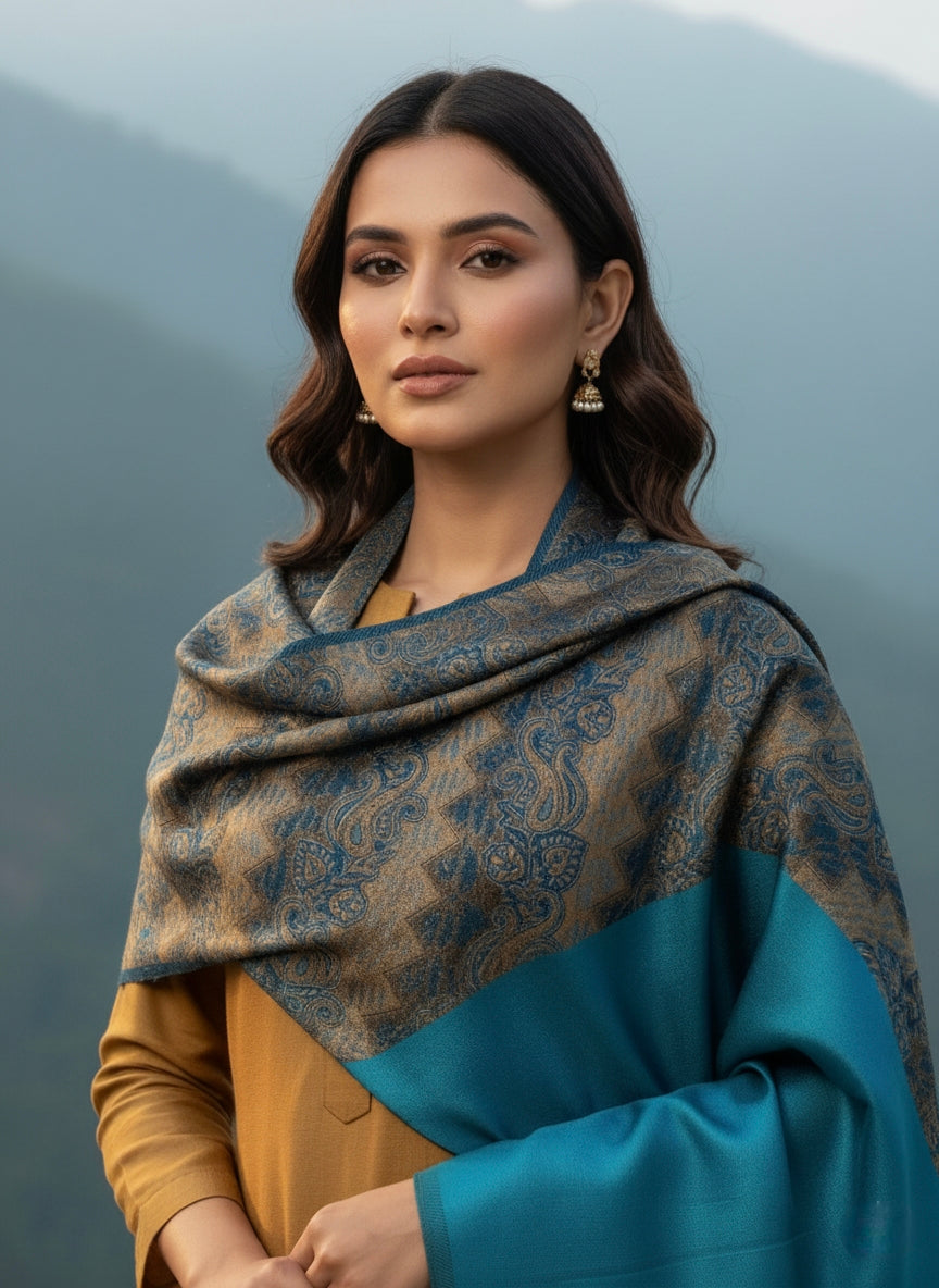 Khadi Sadan Luxary Shawl