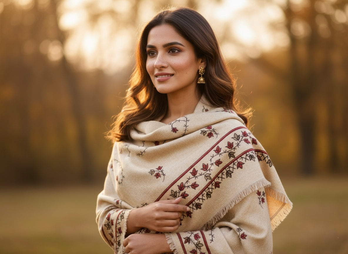 Khadi India's Premium Shawl
