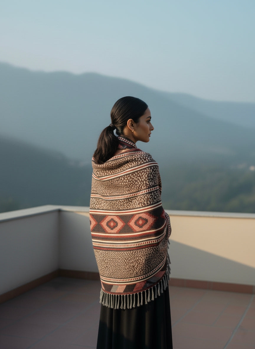 Most Stylish Khadi Premium Shawl