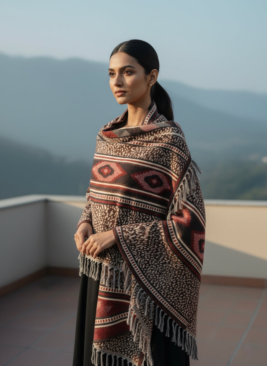 Most Stylish Khadi Premium Shawl